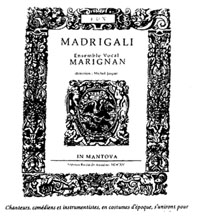 madrigali